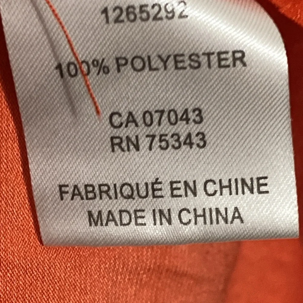 Joie orange lightweight top blouse shirt size 1X - Picture 13 of 14